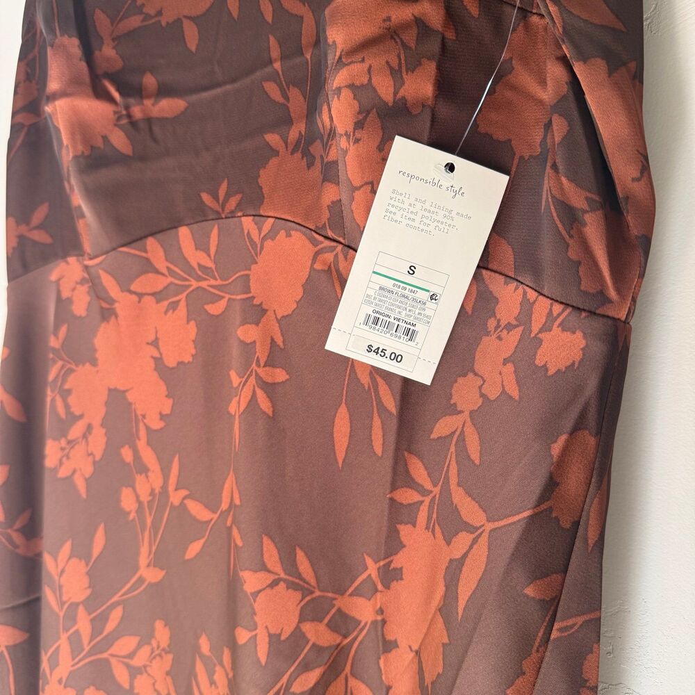 Brown Floral Maxi Dress | a new day - Picture 2 of 4